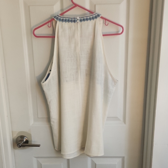 Altar'd State Floral Embroidered Tank Top - Picture 3 of 6